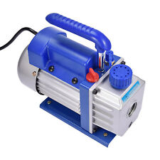 NEW 4CFM Vacuum Pump 110V HVAC Rotary Vane Air Conditioning Vacuum Pump Blue picture