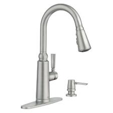 MOEN Coretta 1-Handle Pull-Down Sprayer Kitchen Faucet w/Reflex and Power Boost picture
