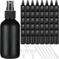 50 Pieces Mini Glass Spray Bottles, 4 Oz Spray Bottles, Lab Bottles & Jars,Black picture