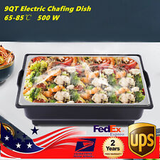 Chafing Dish Electric Food Warmer Buffet Server 9L Adjustable Temperature 500W picture