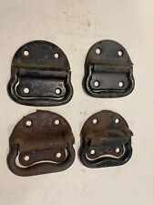 vintage cast iron Carpenter’s Trunk /tool box handles pair old hardware Parts picture