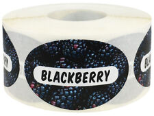 Blackberry Grocery Store Food Labels | 1.25 x 2