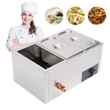 850W Electric Food Warmer 3Pan Commercial Buffet Steam Table Stainless Steel picture