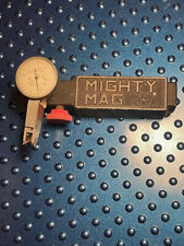 Machinist Vintage BROWN & SHARPE Mighty Mag Base Indicator Stand & Gauge  picture