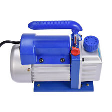 Vacuum Pump 110V, 4 CFM ,Ultimate Vacuum 5Pa, Blue  picture