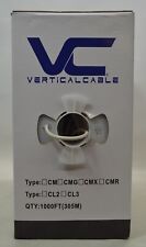 VerticalCable 1000Ft RG59 20AWG BC Conductor CL2 CM Rated *New Unused* picture