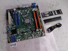 ADVANTECH ASMB-584 w/Xeon E3-1275 v3@3.50 Ghz, 8GB RAM, 2x SATA Cables & IO picture