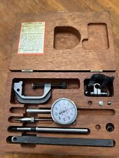 Vintage No. 399A Lufkin Rule Dial Test Indicator Run-Out Gauge Set picture