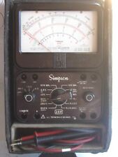 Vintage Simpson 260 Analog VOM Meter Volt-OHM -Portable in Case -UNTESTED picture