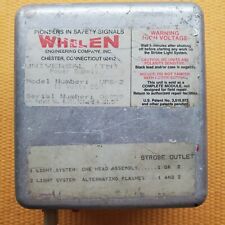 vintage Whelen UPS-2 Universal Power Supply 2 outlet Strobes 12 Volt picture