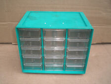 Vintage Akro Mils 15 Drawer Small Parts Storage Cabinet picture
