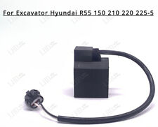 Pilot Solenoid Valve Coil Fits For Excavator Hyundai R55 150 210 220 225-5~ picture