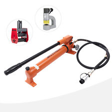 10000 PSI Manual Hydraulic Pump CP-700 For 4 & 10-Ton Hydraulic Ram Cylinder picture