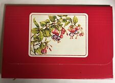Vintage File Organizer Red Hook/Loop Fashion File Mead Corp. Floral Design  picture