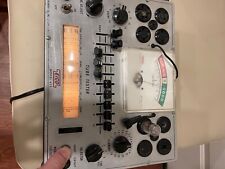 Vintage EICO Model 625 Tube Tester with manual - working picture