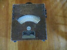 Vintage Weston AC Volt Meter in wood case picture
