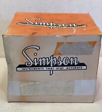 Vintage Simpson Model 29 500 DC AMPERES - Open Box picture