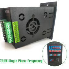 750W Single Phase to Three Phase Variable Frequency Drive Inverter Converter 1HP picture